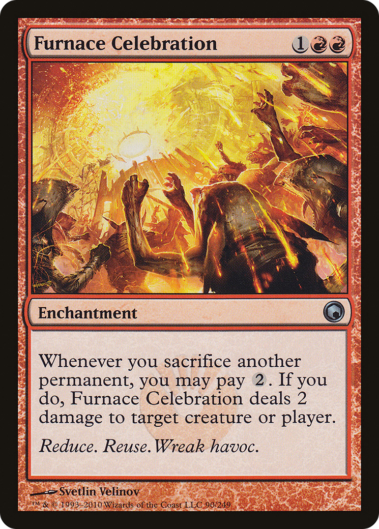 Furnace Celebration (SOM-090) [Scars of Mirrodin] Foil