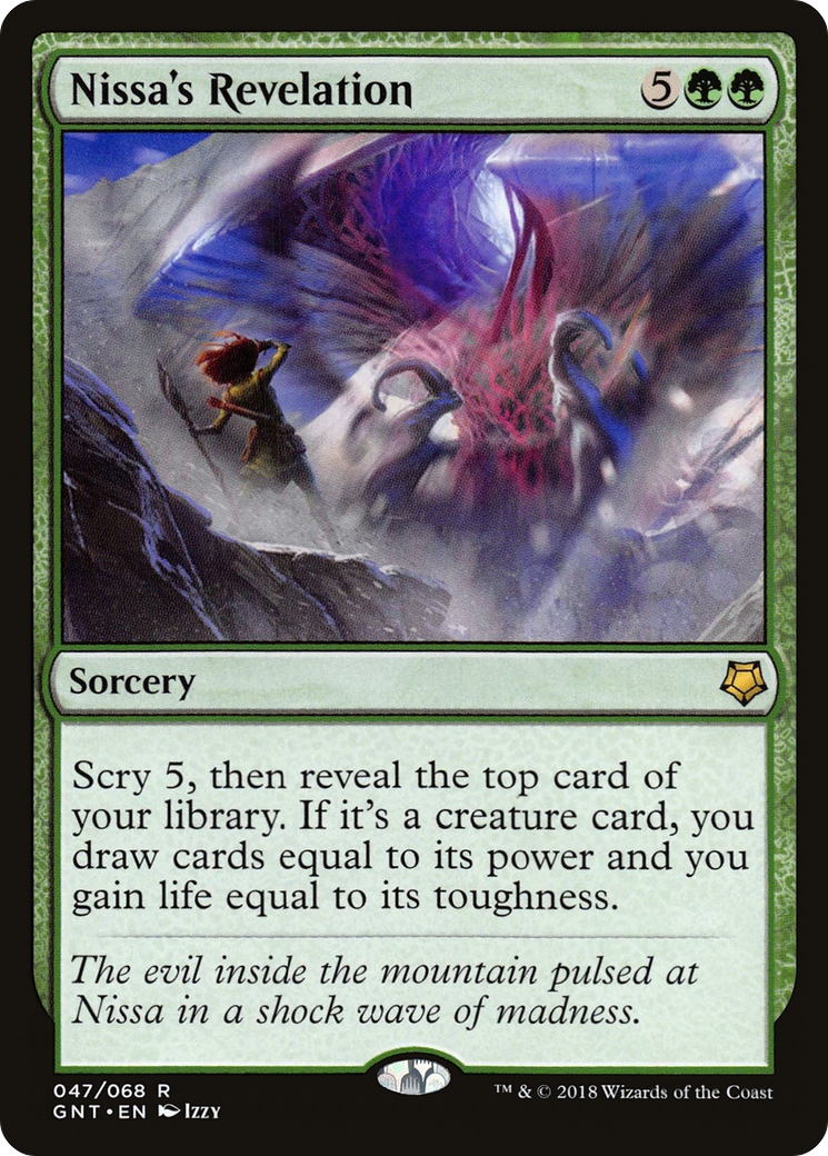 Nissa's Revelation (GNT-047) [Game Night]