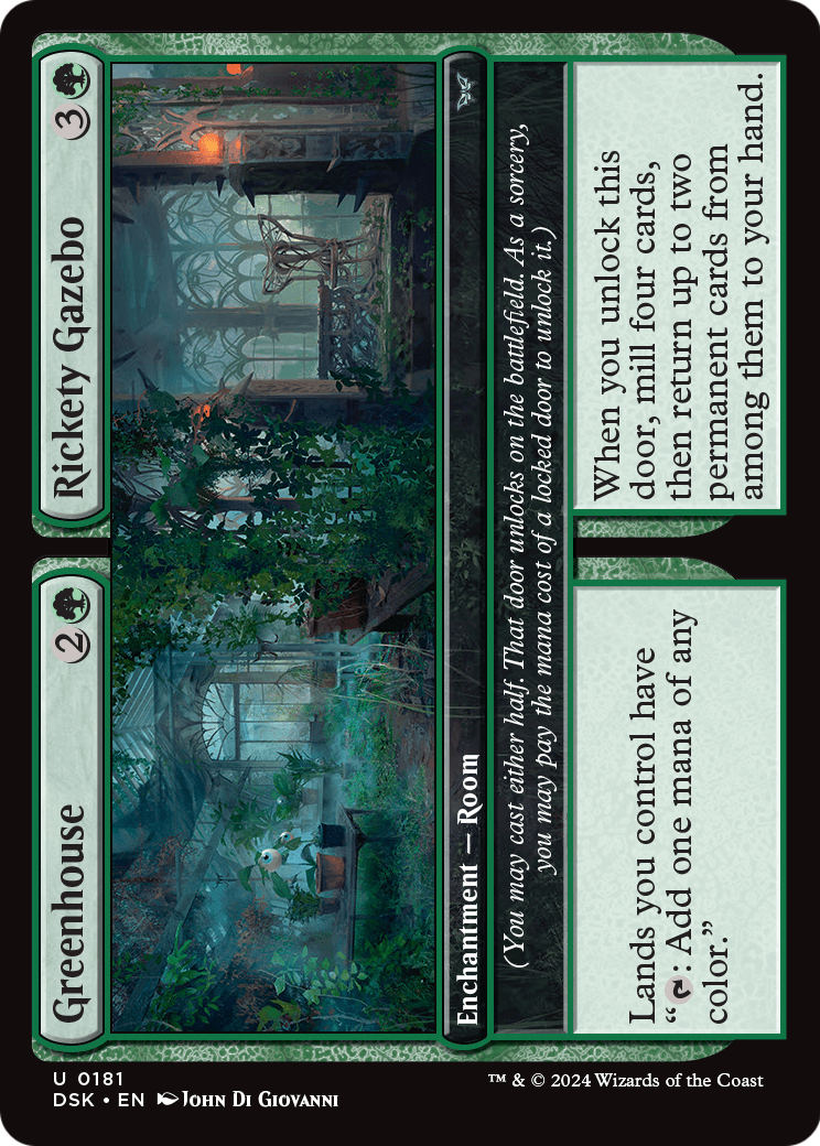 Greenhouse // Rickety Gazebo (DSK-181) [Duskmourn: House of Horror]