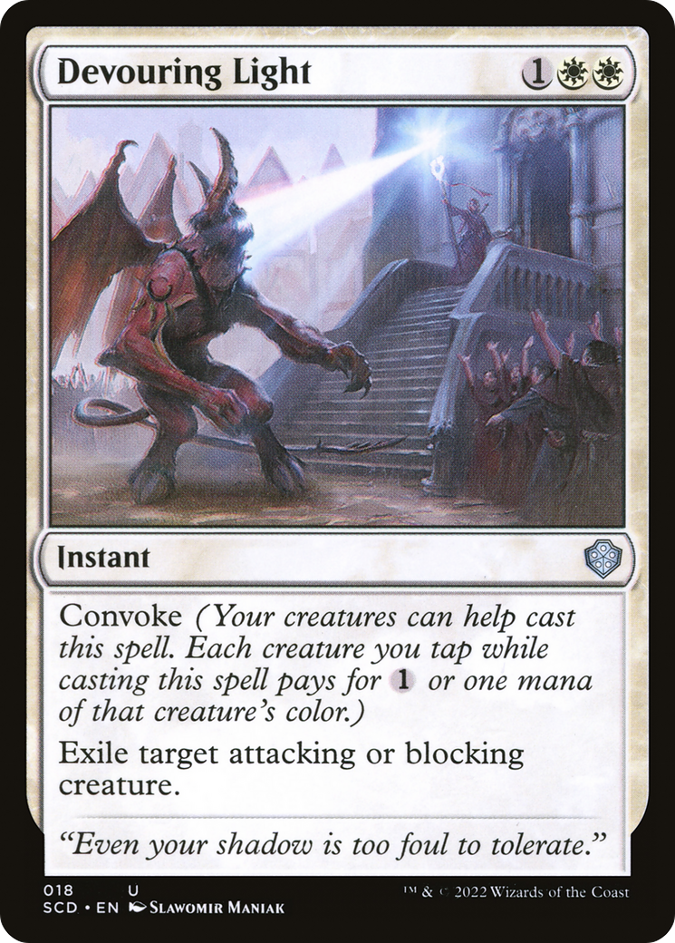 Devouring Light (SCD-018) [Starter Commander Decks]