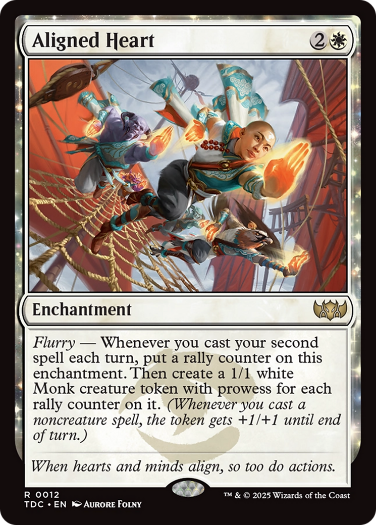 Aligned Heart (TDC-012) [Commander: Tarkir: Dragonstorm]