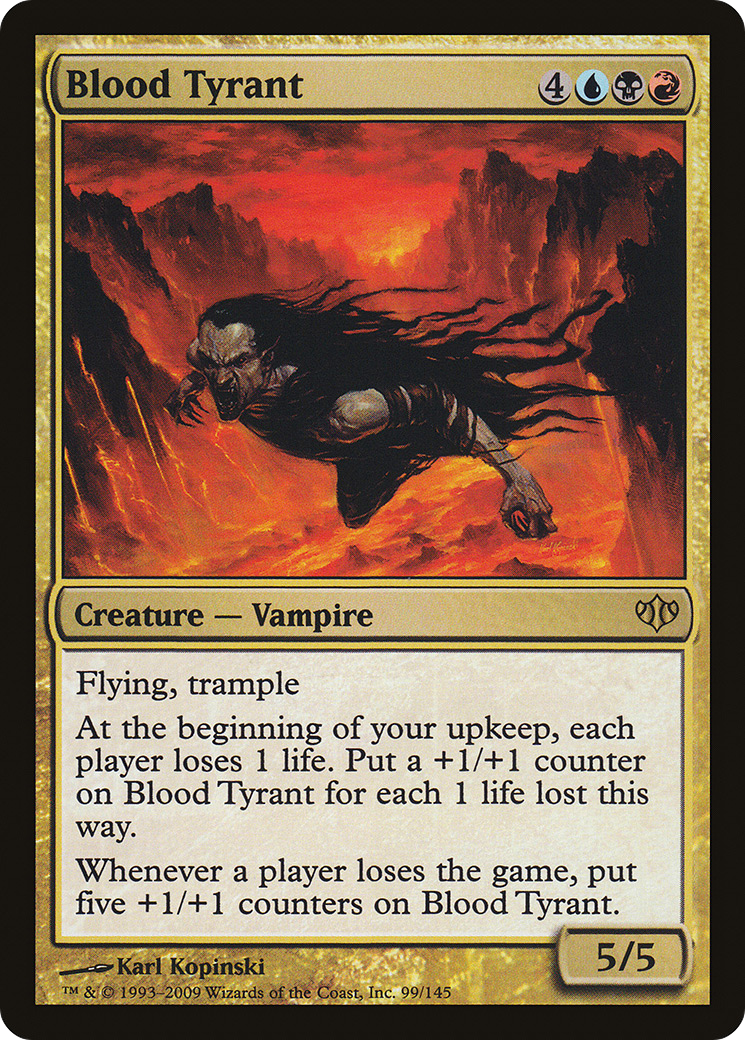 Blood Tyrant (CON-099) [Conflux] Foil