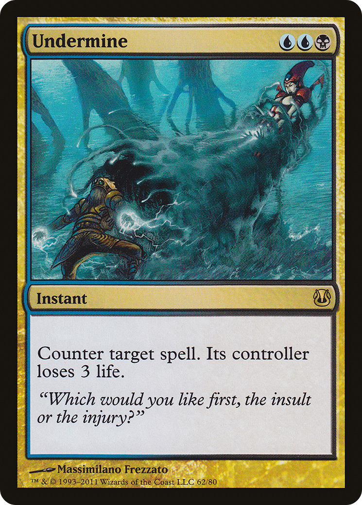 Undermine (DDH-062) [Duel Decks: Ajani vs. Nicol Bolas]