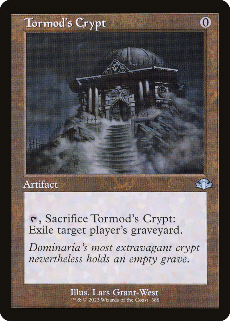 Tormod's Crypt (Retro Frame) (DMR-388) [Dominaria Remastered]