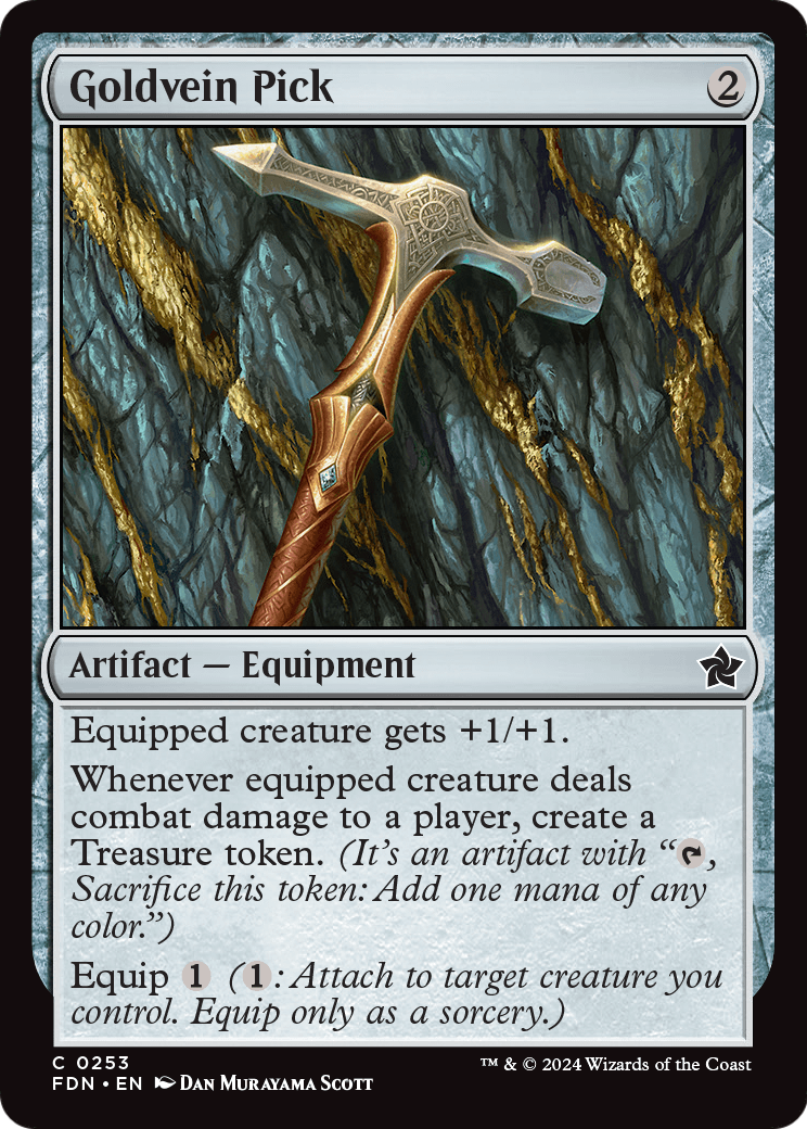 Goldvein Pick (FDN-253) [Foundations]