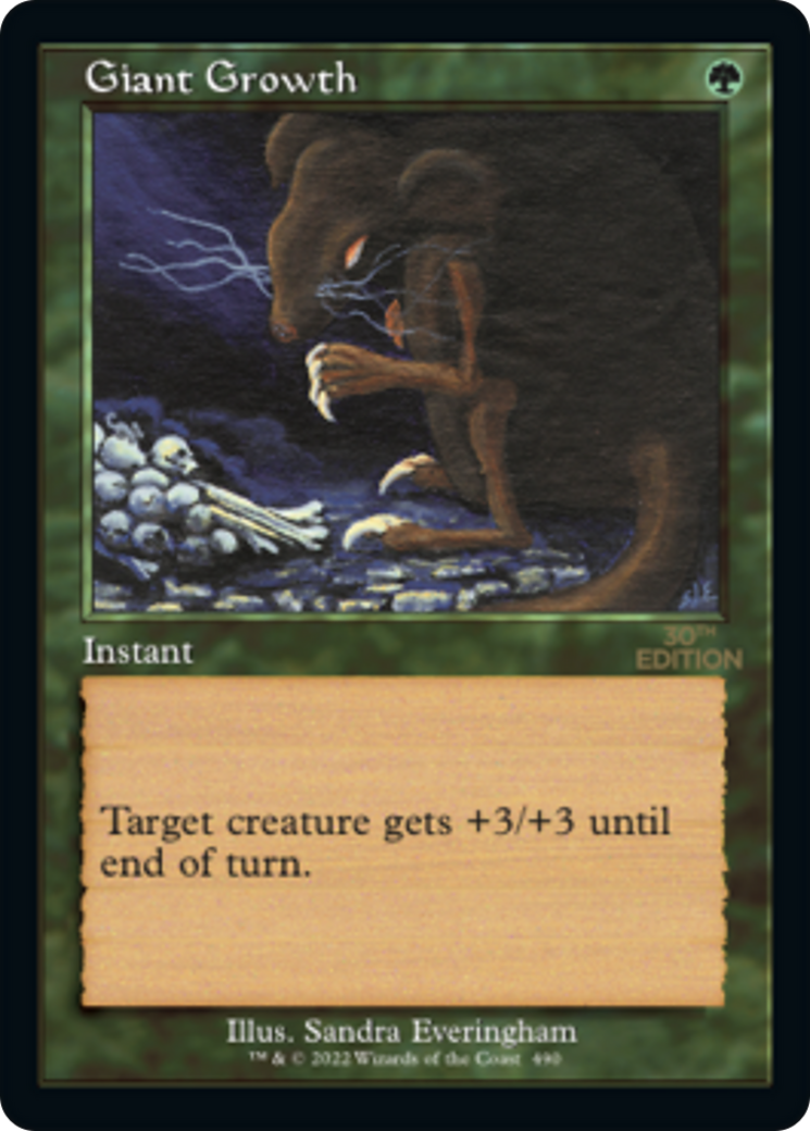 Giant Growth (Retro Frame) (30A-490) [30th Anniversary Edition]