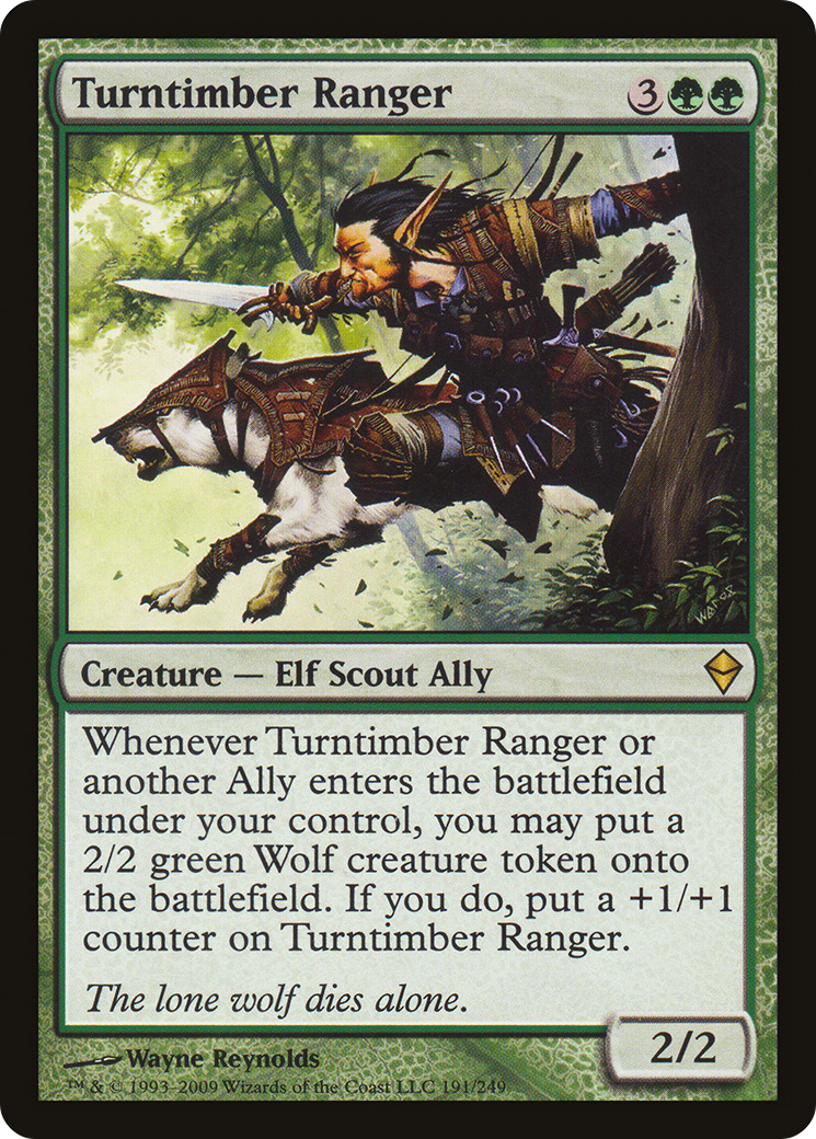 Turntimber Ranger (ZEN-191) [Zendikar]