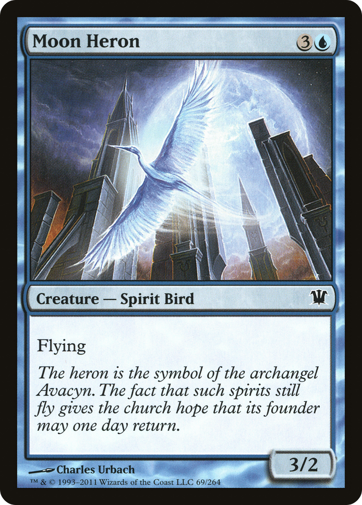 Moon Heron (ISD-069) [Innistrad]