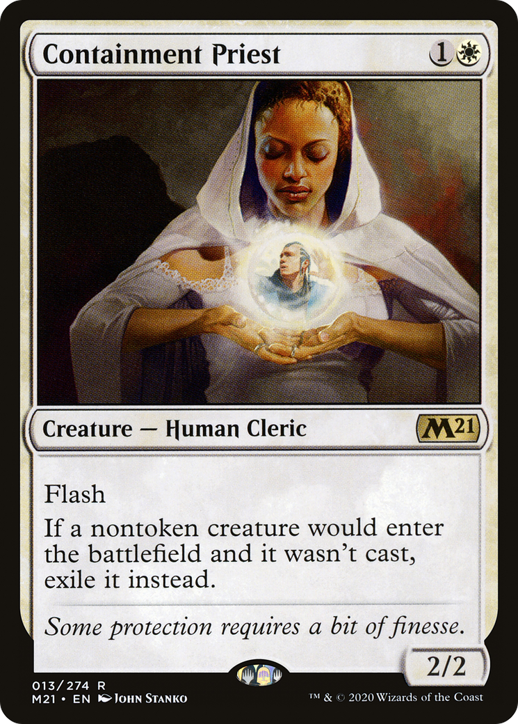 Containment Priest (M21-013) [Core Set 2021]