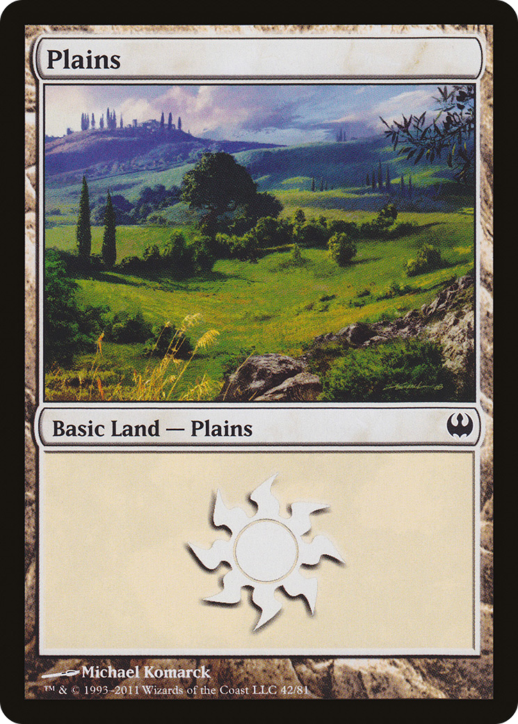 Plains (DDG-042) [Duel Decks: Knights vs. Dragons]