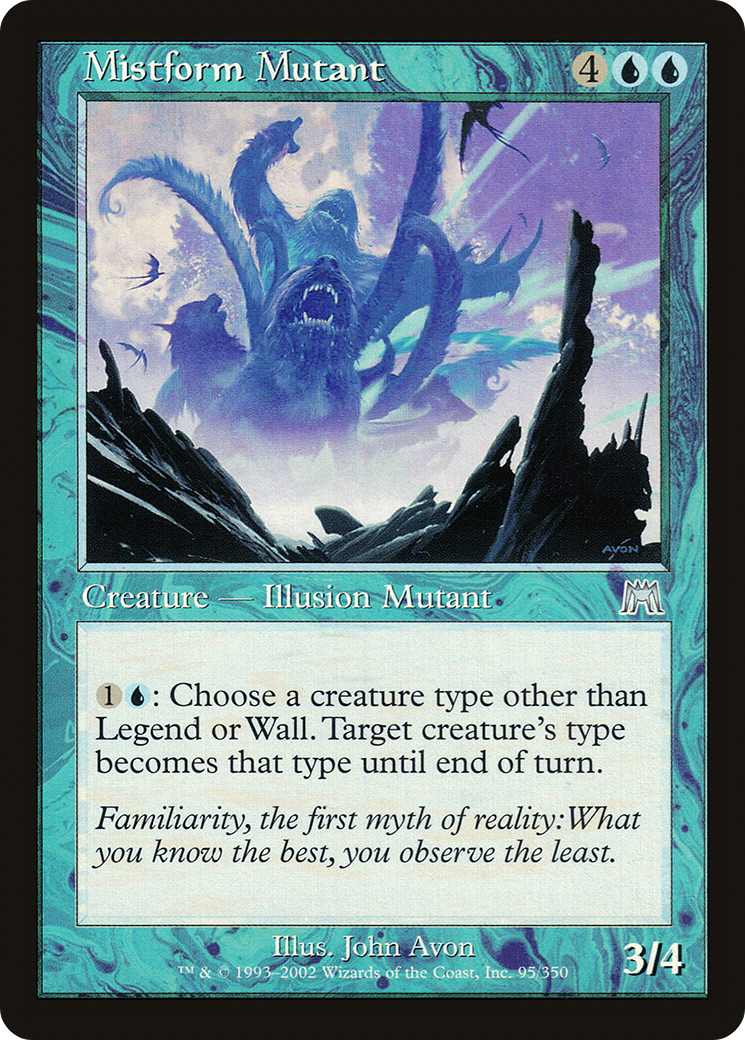 Mistform Mutant (ONS-095) [Onslaught] Foil