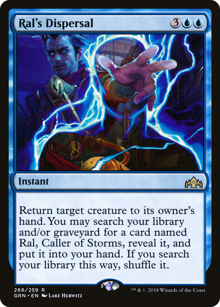Ral's Dispersal (GRN-266) [Guilds of Ravnica]