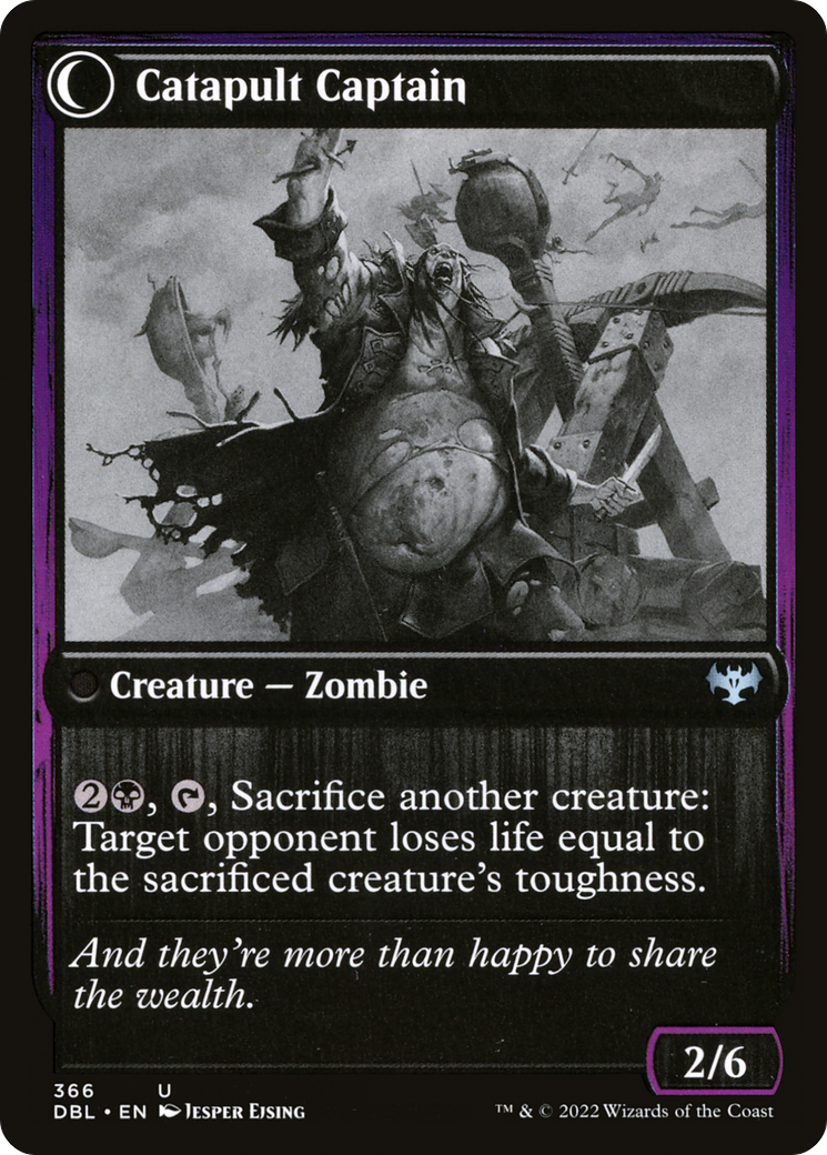 Catapult Fodder (DBL-366) [Innistrad: Double Feature] Foil