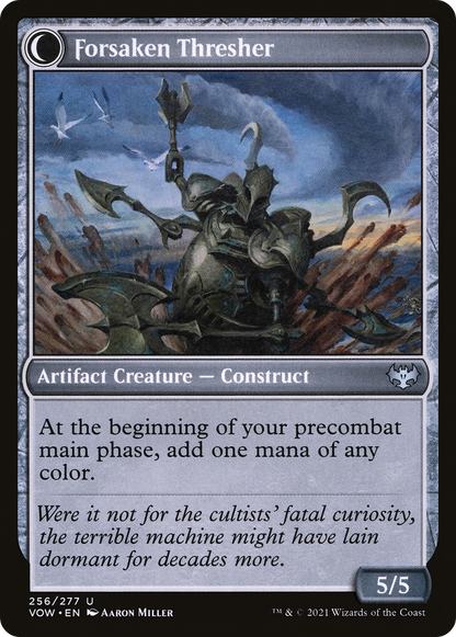 Foreboding Statue (VOW-256) [Innistrad: Crimson Vow] Foil