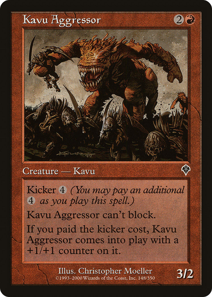 Kavu Aggressor (INV-148) [Invasion]