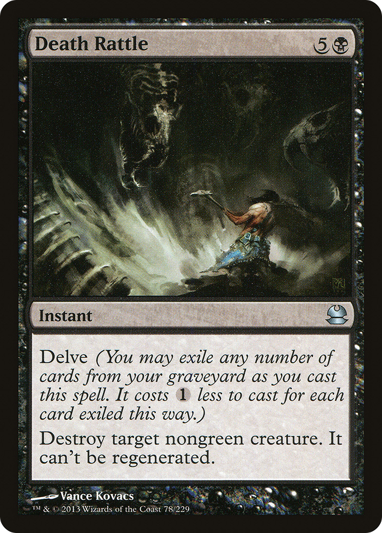 Death Rattle (MMA-078) [Modern Masters] Foil