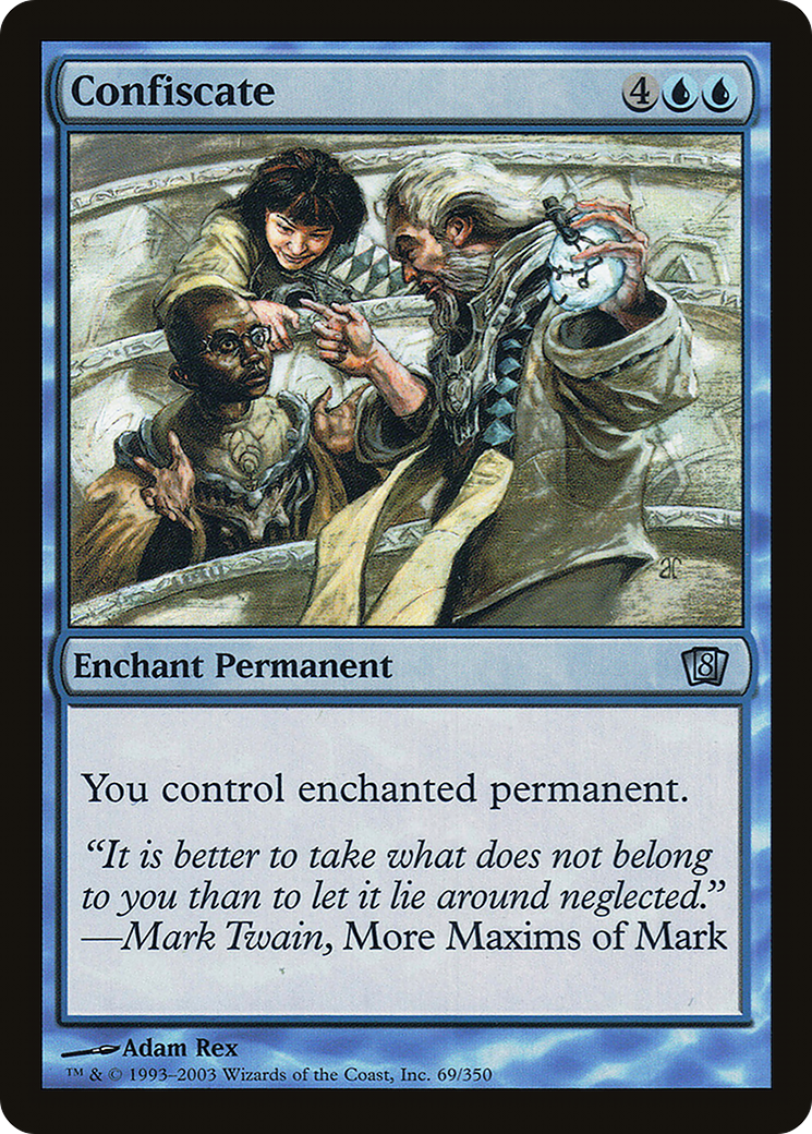 Confiscate (8ED-069) [8th Edition] Foil