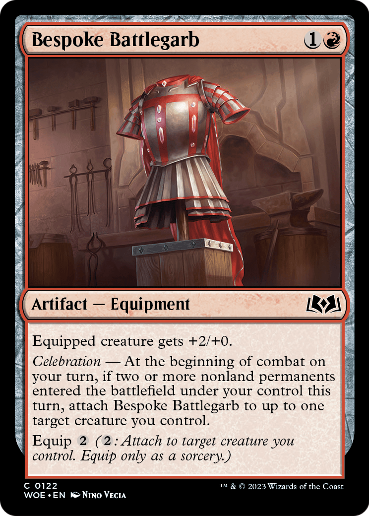 Bespoke Battlegarb (WOE-122) [Wilds of Eldraine]