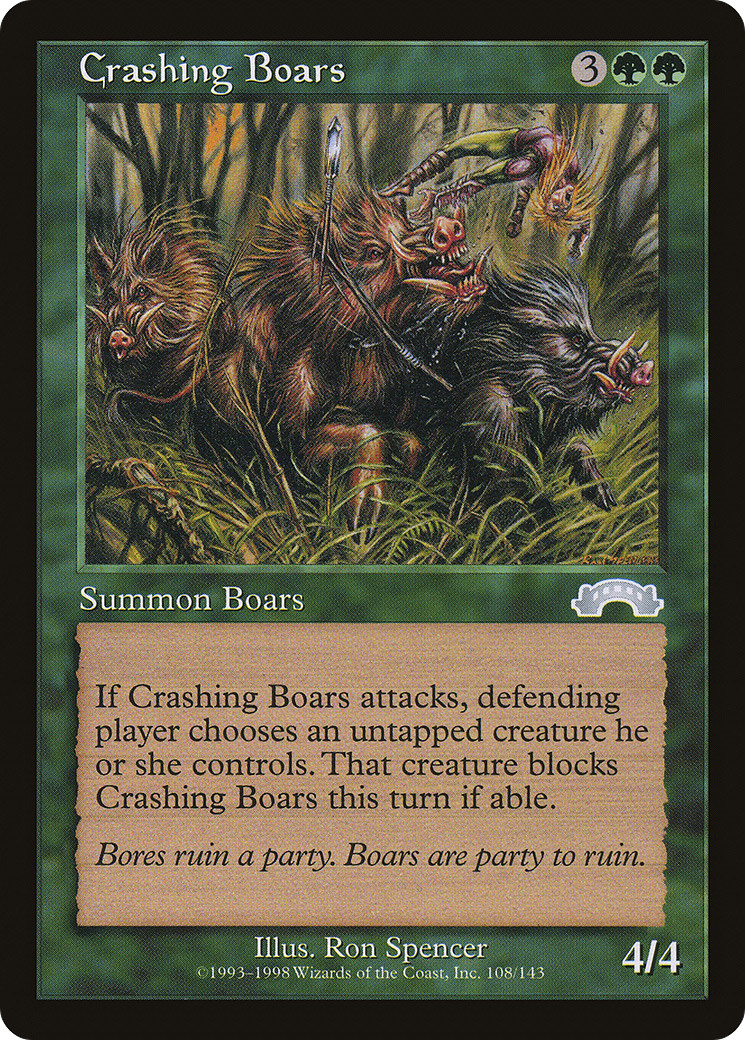 Crashing Boars (EXO-108) [Exodus]