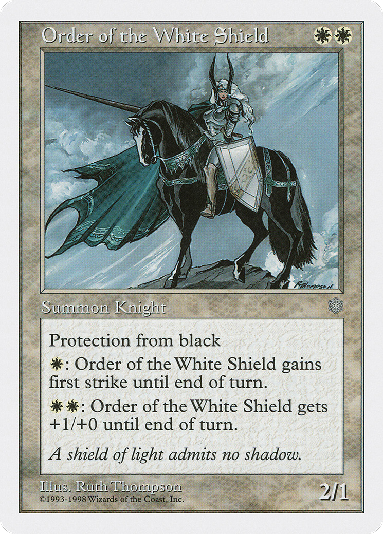 Order of the White Shield (ATH-055) [Anthologies]