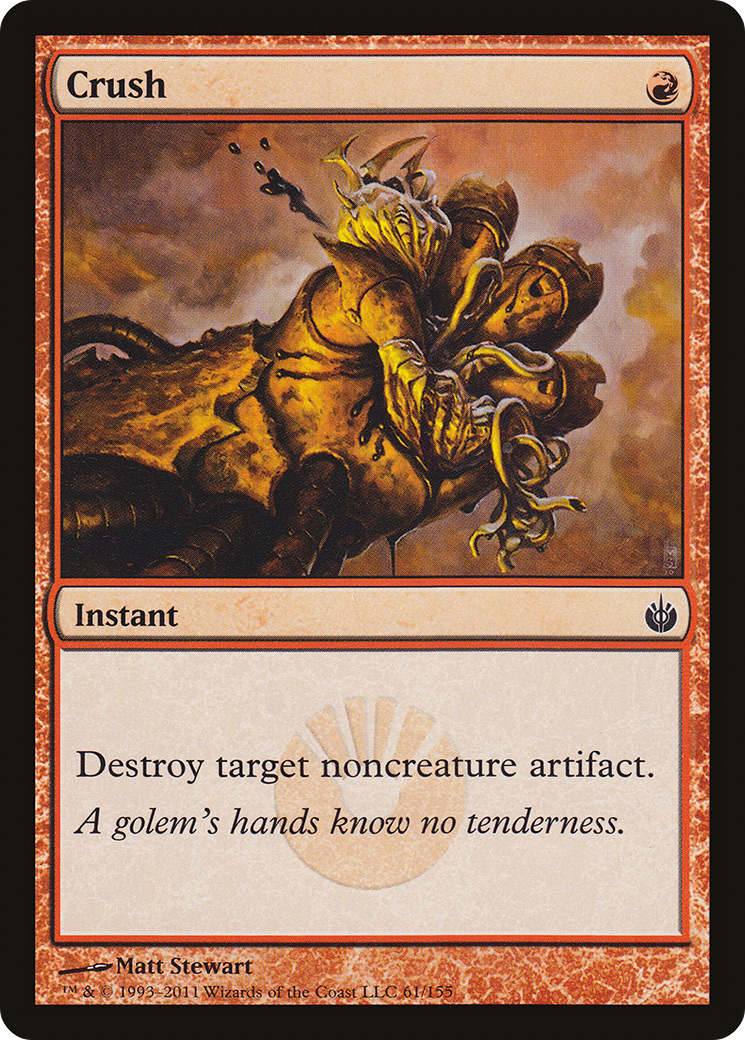 Crush (MBS-061) [Mirrodin Besieged] Foil