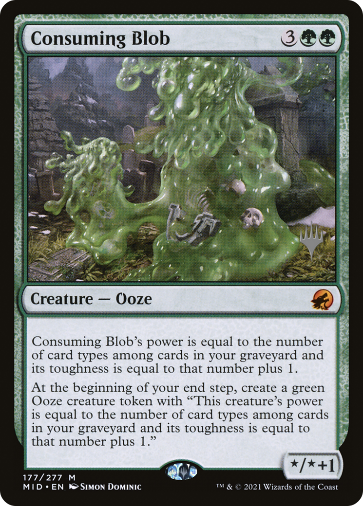 Consuming Blob (PPMID-177) [Promo Pack: Innistrad: Midnight Hunt Promos]