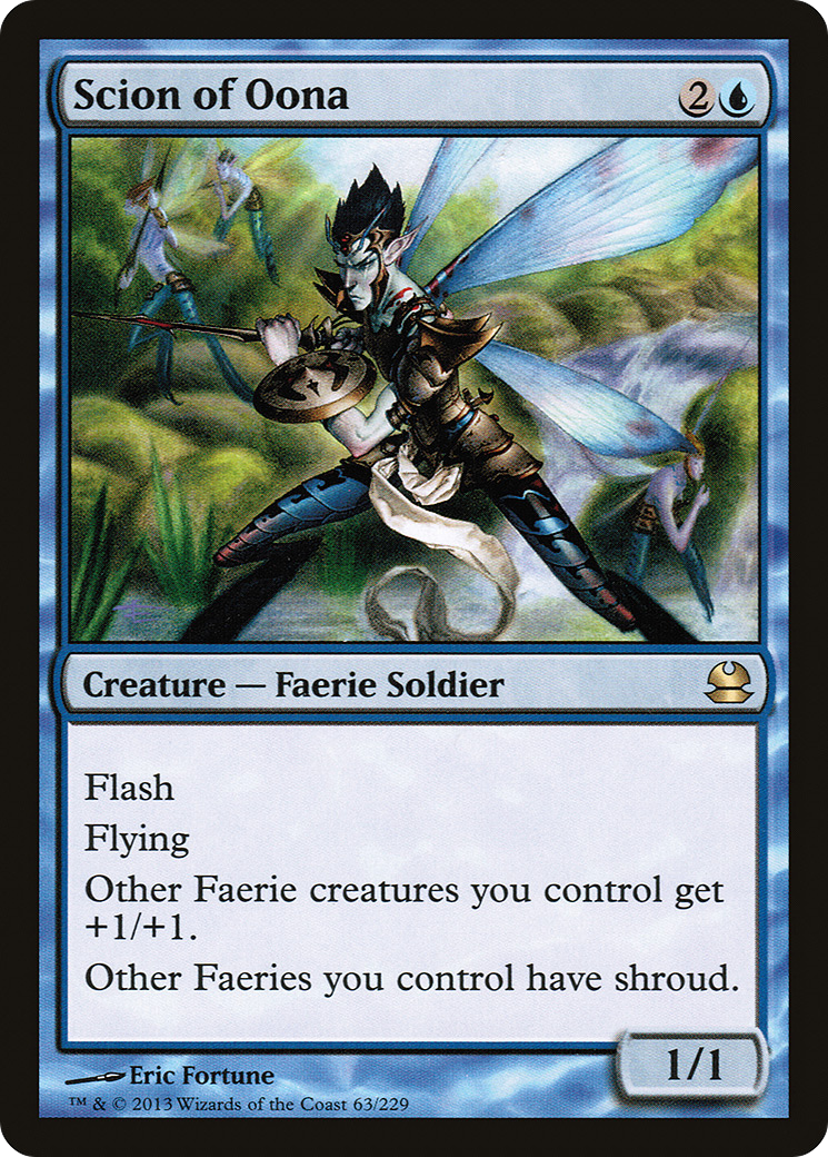 Scion of Oona (MMA-063) [Modern Masters] Foil