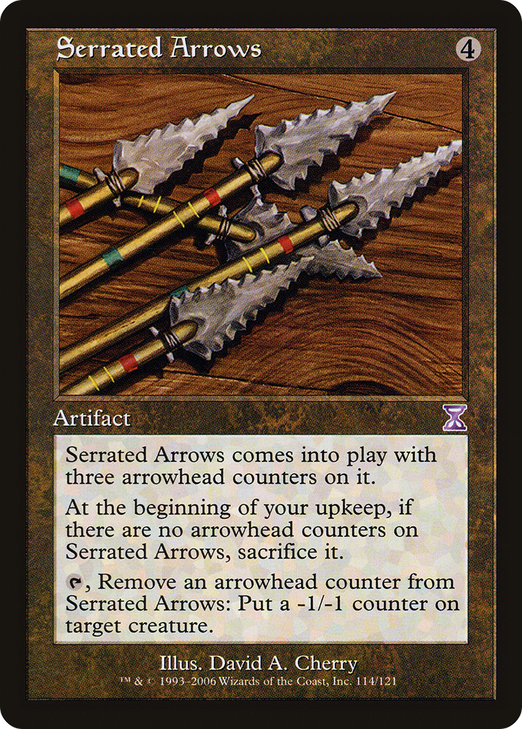 Serrated Arrows (TSB-114) [Time Spiral Timeshifted]