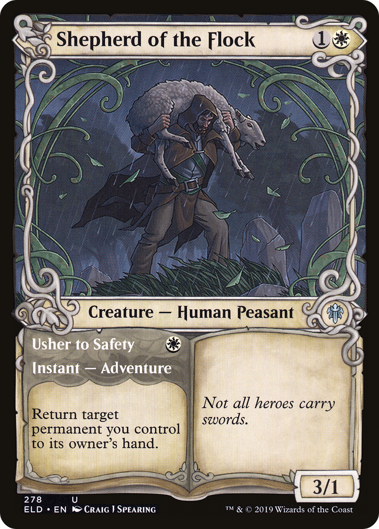 Shepherd of the Flock (Showcase) (ELD-278) [Throne of Eldraine]
