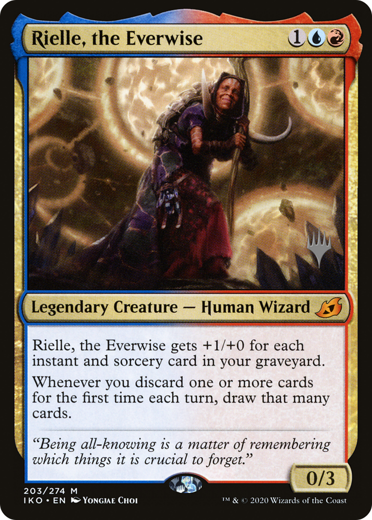 Rielle, the Everwise (PPIKO-203) [Promo Pack: Ikoria: Lair of Behemoths Promos]