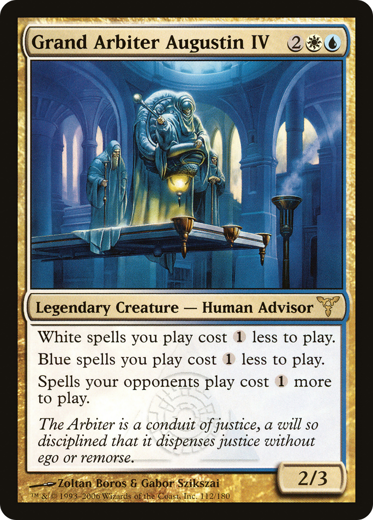 Grand Arbiter Augustin IV (DIS-112) [Dissension] Foil