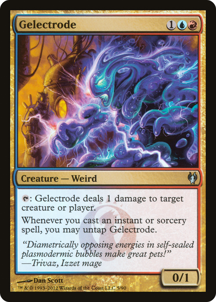 Gelectrode (DDJ-005) [Duel Decks: Izzet vs. Golgari]