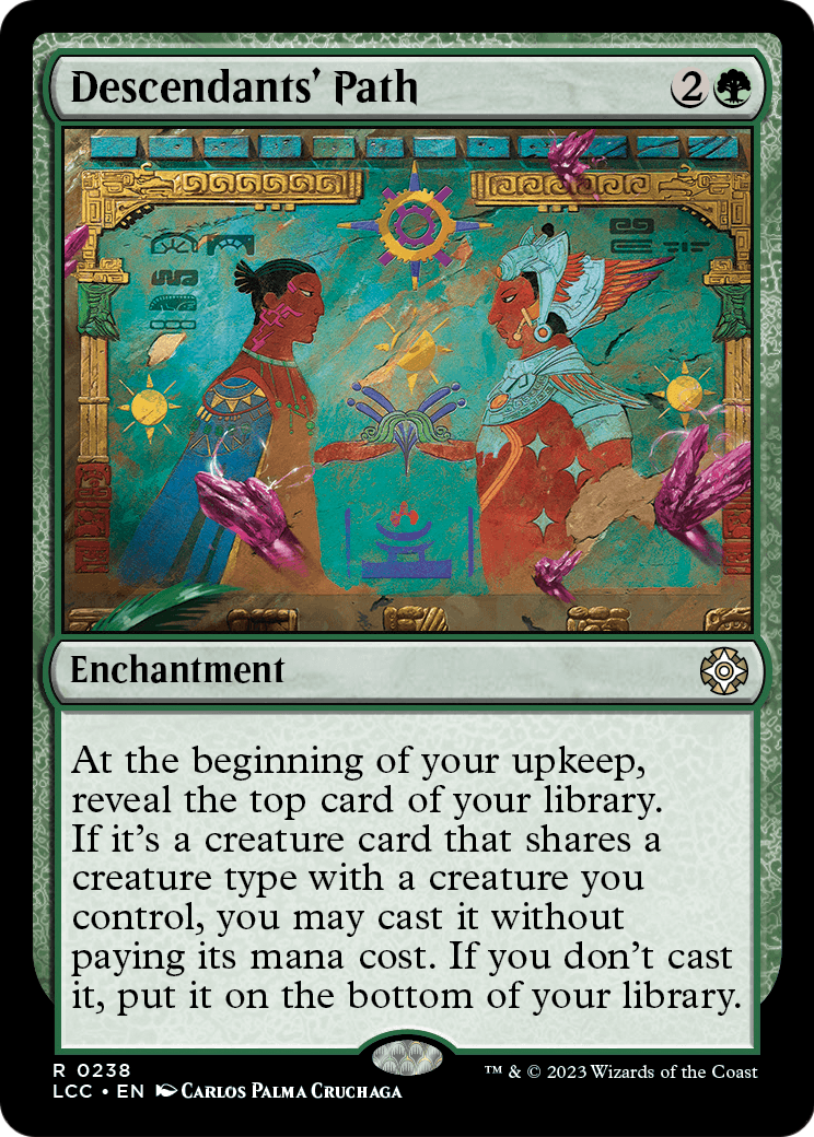 Descendants' Path (LCC-238) [The Lost Caverns of Ixalan Commander]