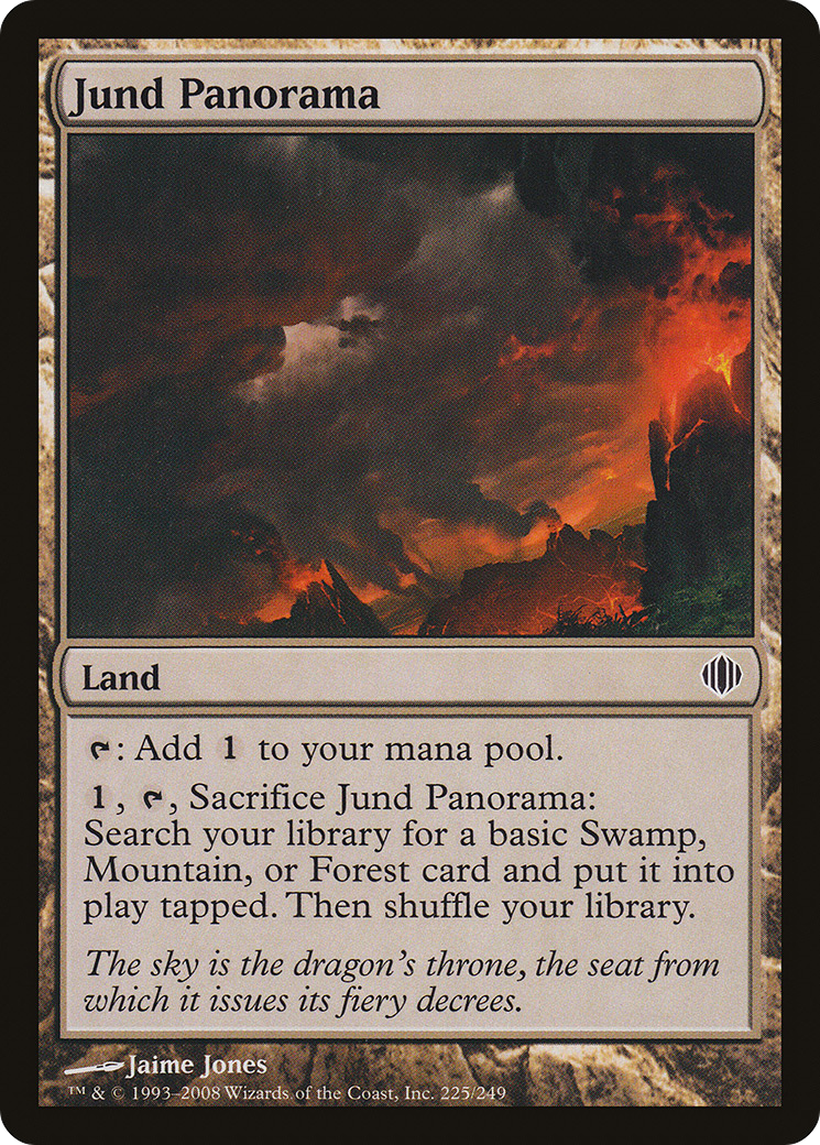 Jund Panorama (ALA-225) [Shards of Alara] Foil