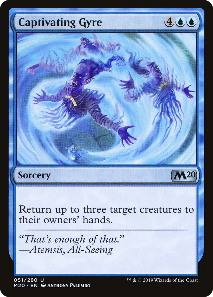 Captivating Gyre (M20-051) [Core Set 2020] Foil