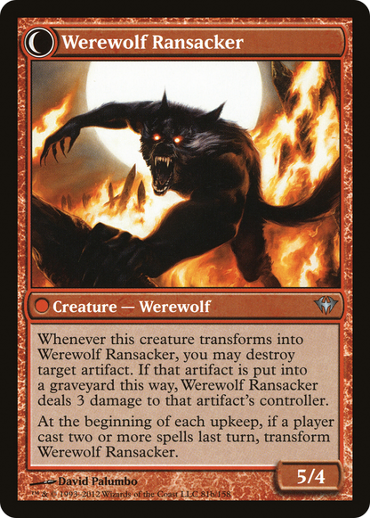 Afflicted Deserter (DKA-081) [Dark Ascension] Foil