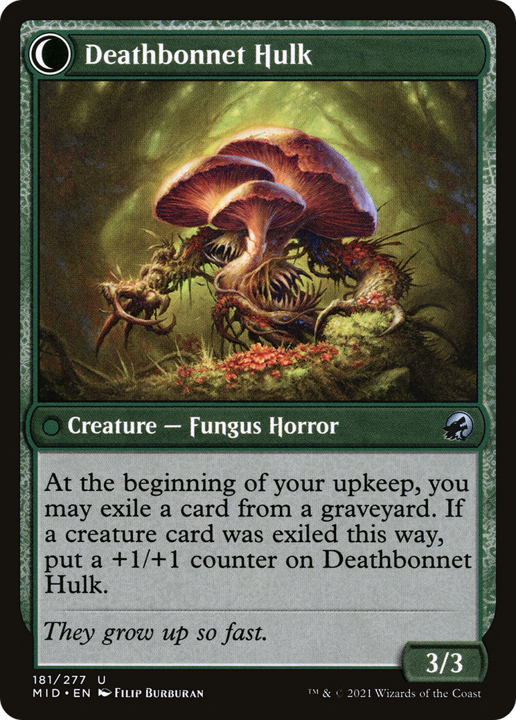 Deathbonnet Sprout (MID-181) [Innistrad: Midnight Hunt]