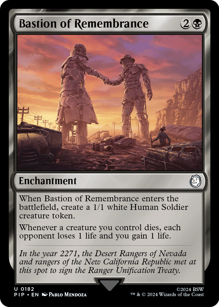 Bastion of Remembrance (PIP-182) [Fallout] Foil