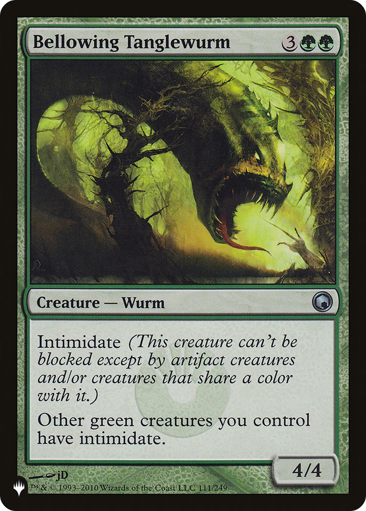 Bellowing Tanglewurm (LIST-SOM-111) [The List]