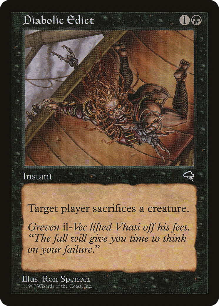 Diabolic Edict (TMP-128) [Tempest]