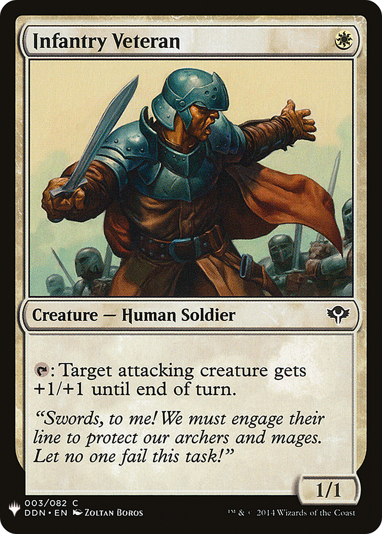 Infantry Veteran (LIST-DDN-3) [The List]