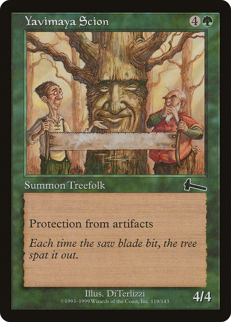 Yavimaya Scion (ULG-119) [Urza's Legacy] Foil