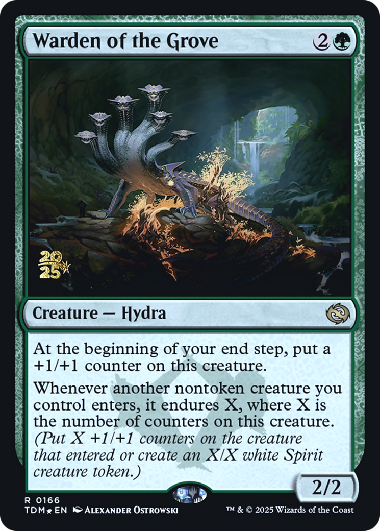 Warden of the Grove (PRE-166) [Prerelease Cards] Foil
