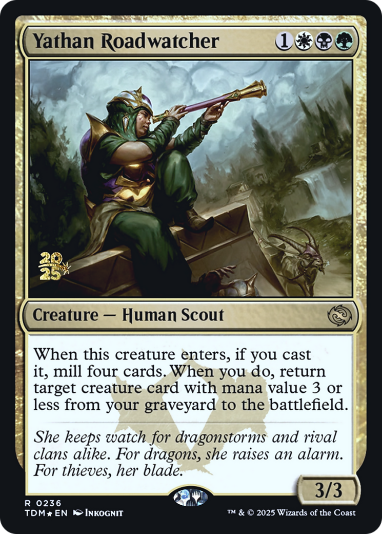 Yathan Roadwatcher (PRE-236) [Prerelease Cards] Foil