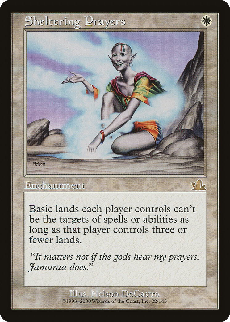 Sheltering Prayers (PCY-022) [Prophecy] Foil