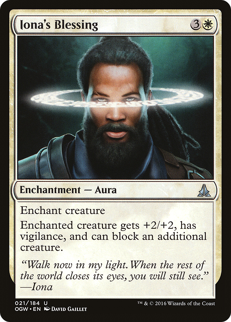 Iona's Blessing (OGW-021) [Oath of the Gatewatch]