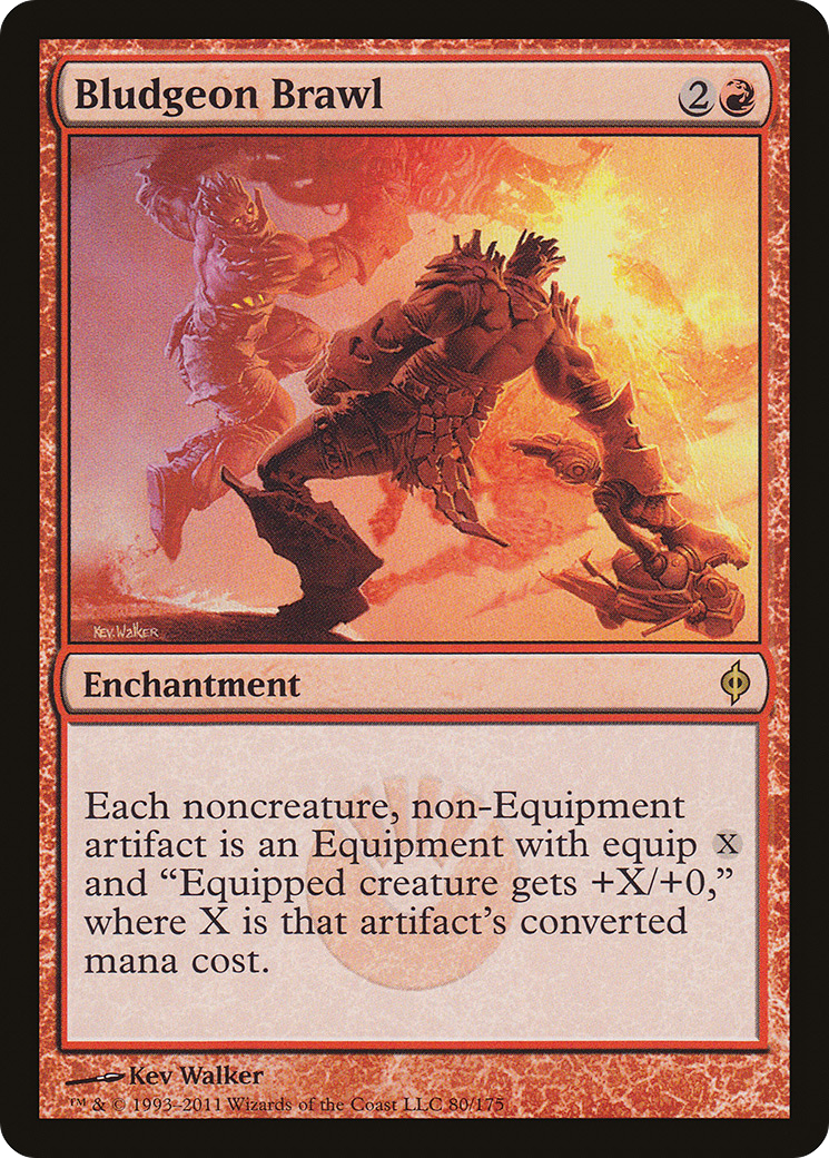 Bludgeon Brawl (NPH-080) [New Phyrexia] Foil