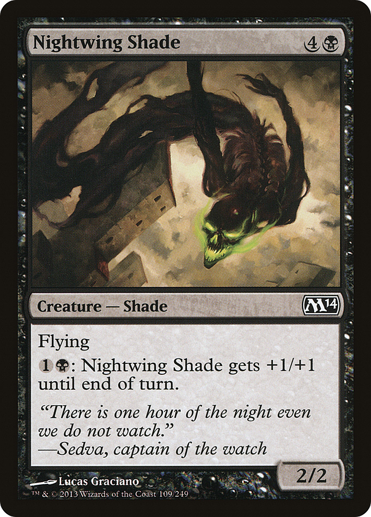 Nightwing Shade (M14-109) [Magic 2014] Foil