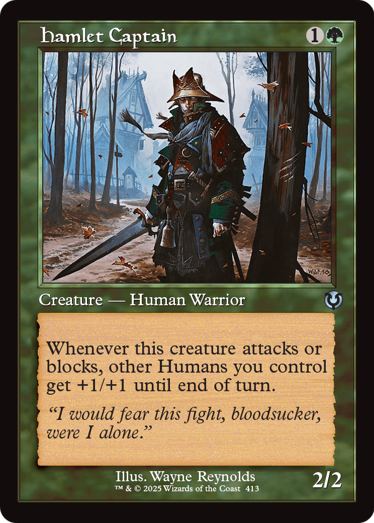 Hamlet Captain (Retro Frame) (INR-413) [Innistrad Remastered]