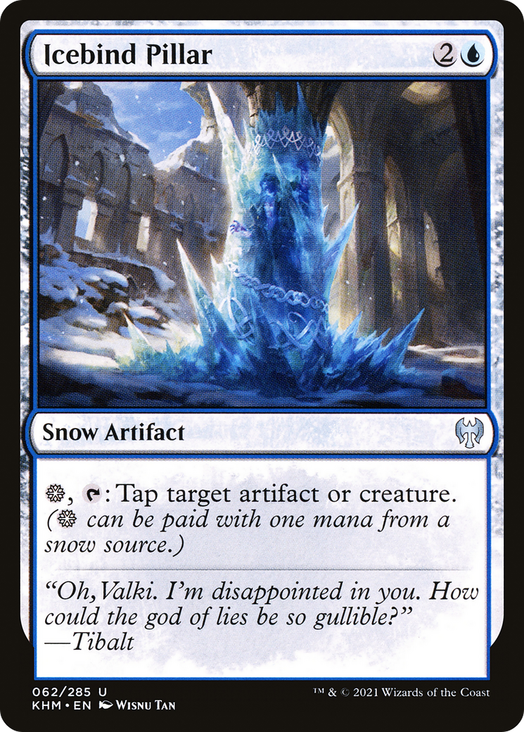 Icebind Pillar (KHM-062) [Kaldheim] Foil